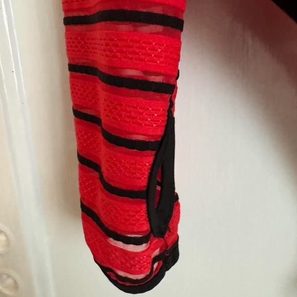 I.AM.GIA sheer stripped long sleeve bodysuit - Picture 5 of 8